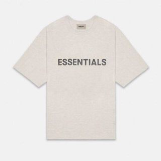 エッセンシャルデザイン(ESSENTIAL DESIGNS)のFOG　Fear Of God Essentials OATMEAL M(Tシャツ/カットソー(半袖/袖なし))