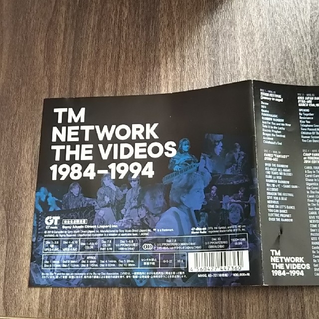 TMNWO【新品未開封】 TM NETWORK THE VIDEOS 1984-1994