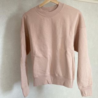 UNIQLO - UNIQLO U くすみピンク スウェットの通販 by mknmk's