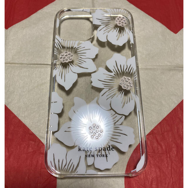 ????【iPhone 12/12pro】kate spade フラワーケース