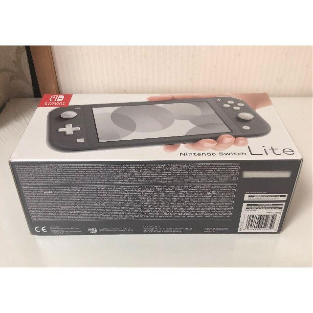 [新品] Nintendo Switch Lite グレー (商品説明必読)