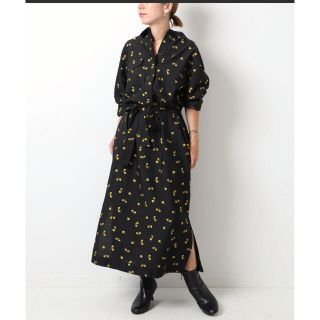 スピックアンドスパン(Spick & Span)の【SECOND FEMALE】EIMY FLOWER DRESS◆(ロングワンピース/マキシワンピース)