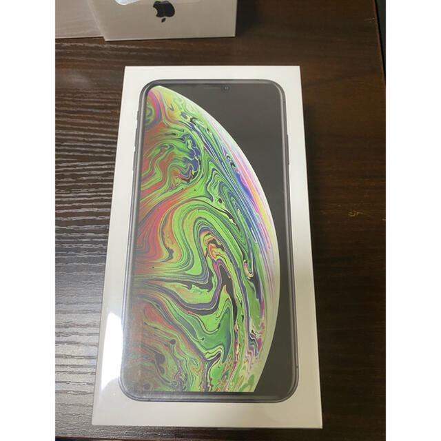 iPhone XS MAX space Gray 256GB 新品未開封①スマートフォン本体