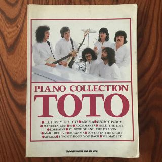 おまけ付き 裁断済み「TOTO Piano Collection」 ピアノ楽譜(ポピュラー)