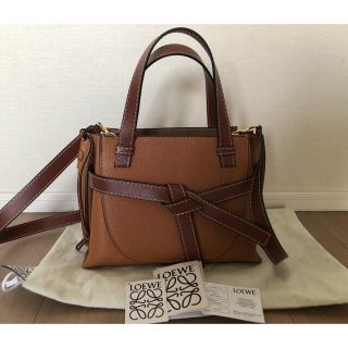 ロエベ(LOEWE)のロエベ ゲート Gate トップハンドルバッグ ミニ パリ購入　美品(ショルダーバッグ)