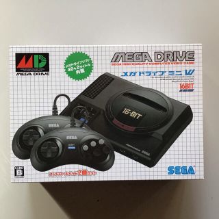 セガ(SEGA)のメガドライブミニ　w(家庭用ゲーム機本体)