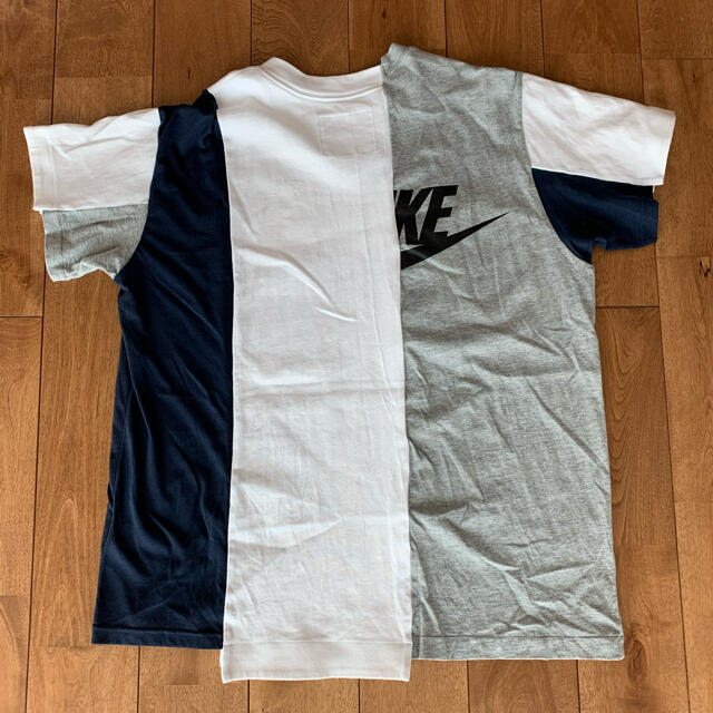 sacai(サカイ)の美中古品　nike sacai ハイブリッドT 再構築　L  メンズのトップス(Tシャツ/カットソー(半袖/袖なし))の商品写真