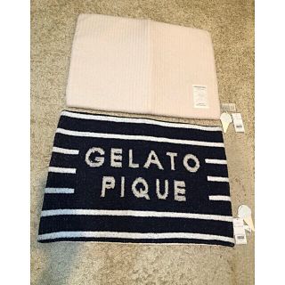 ジェラートピケ(gelato pique)のジェラートピケ　バスマット　刺繡(バスマット)