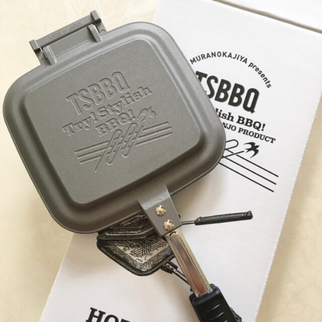 【新品未使用】村の鍛冶屋 TSBBQ ホットサンドメーカー スポーツ/アウトドアのアウトドア(調理器具)の商品写真