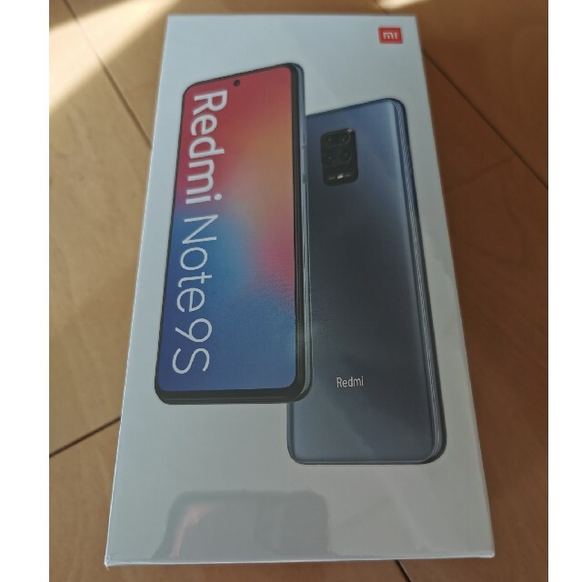 シャオミ Redmi Note 9s 新品未開封　シムフリー