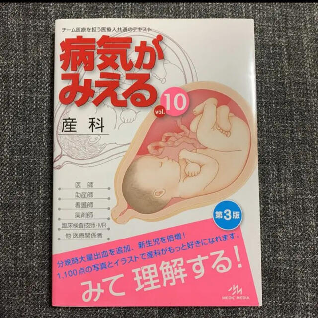 学研(ガッケン)の病気がみえる vol.10 産科 エンタメ/ホビーの本(健康/医学)の商品写真