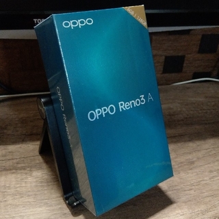 アンドロイド(ANDROID)のOPPO Reno3A CPH2013 ホワイト SIMフリー(スマートフォン本体)