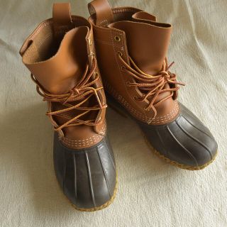 エルエルビーン(L.L.Bean)のオレンジの時計様　　L.L.Bean bean boots 7W (ブーツ)