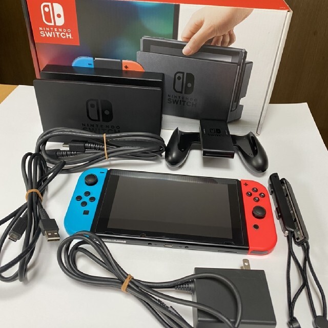 Nintendo Switch Joy-Con (L) ネオンブルー/ (R)