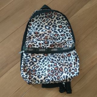 レスポートサック(LeSportsac)の訳あり LeSportsac 豹柄リュック(リュック/バックパック)