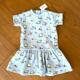 キャスキッドソン(Cath Kidston)の新品　キャスキッドソン　キッズワンピース　猫(ワンピース)