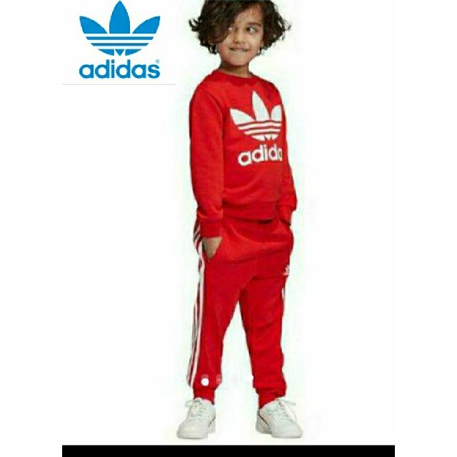 adidas(アディダス)のキッズ トラックパンツ adidas originals キッズ/ベビー/マタニティのキッズ服男の子用(90cm~)(パンツ/スパッツ)の商品写真