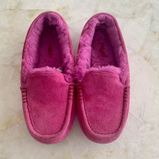 アグ(UGG)のマコ様専用　UGG ANSLEY ピンクandブルー2点(スリッポン/モカシン)