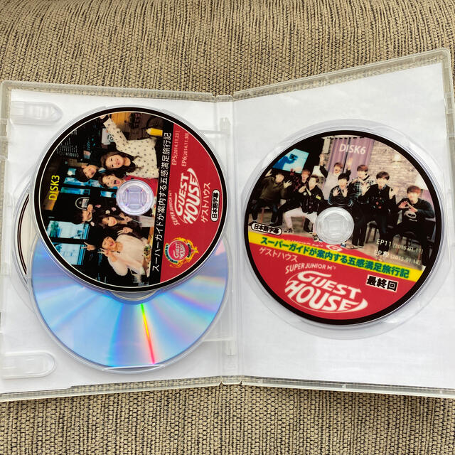 SUPER JUNIOR(スーパージュニア)のSUPER JUNIOR GUEST HOUSE DVD エンタメ/ホビーのDVD/ブルーレイ(アイドル)の商品写真