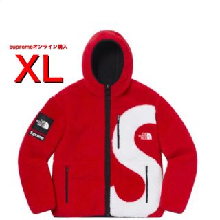 シュプリーム(Supreme)のSupreme North Face S Logo Fleece XL RED(パーカー)