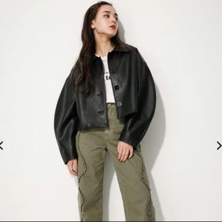 スライ(SLY)のlagua gem LEATHER JK レザージャケット(その他)