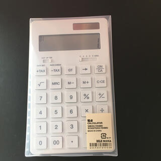 ムジルシリョウヒン(MUJI (無印良品))の電卓　無印良品(オフィス用品一般)