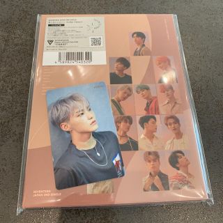 セブンティーン(SEVENTEEN)の舞い落ちる花びら CARAT盤 CD、ブルーレイディスク、ホシトレカ1枚　(アイドルグッズ)