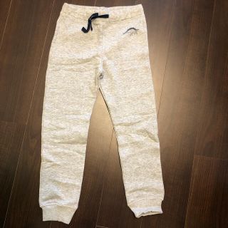 エイチアンドエム(H&M)の新品128裏起毛パンツグレー左腰に恐竜(パンツ/スパッツ)