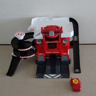 タカラトミー(Takara Tomy)のトミカ 変形ファイヤーステーション 箱付き(ミニカー)