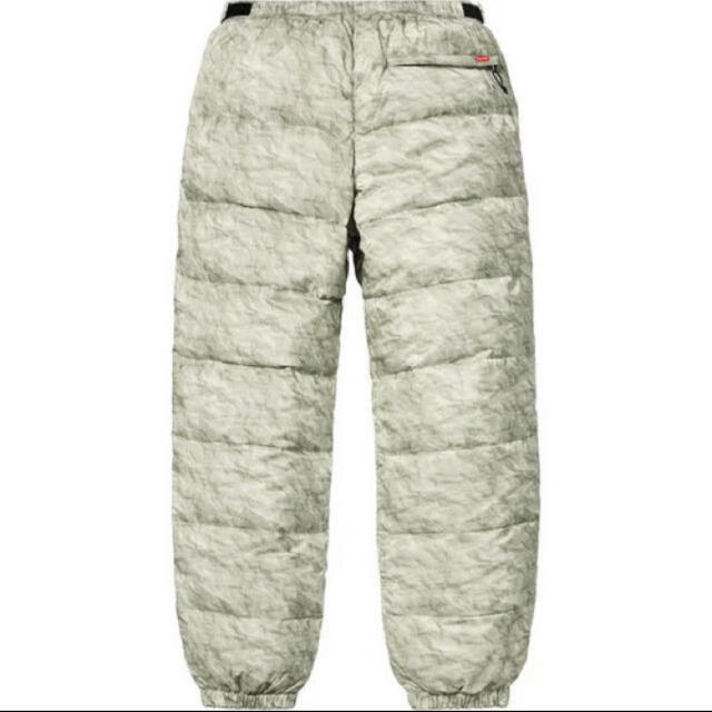 Supreme(シュプリーム)のSupreme Paper Print Nuptse Pant L size メンズのパンツ(ワークパンツ/カーゴパンツ)の商品写真