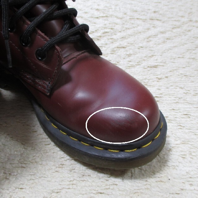 Dr.Martens(ドクターマーチン)のDr.Martens 8ホール 1460 UK4(23.5cm) チェリーレッド レディースの靴/シューズ(ブーツ)の商品写真