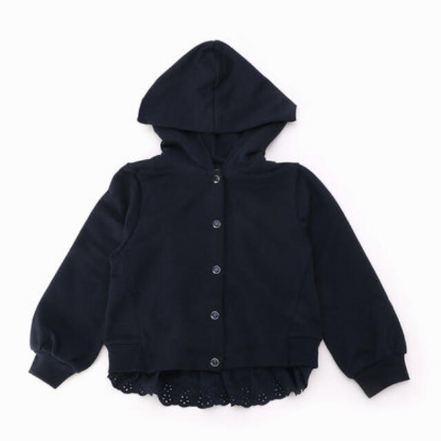 COMME CA ISM(コムサイズム)のCOMME CA ISM パーカー  女の子　110 キッズ/ベビー/マタニティのキッズ服女の子用(90cm~)(ジャケット/上着)の商品写真