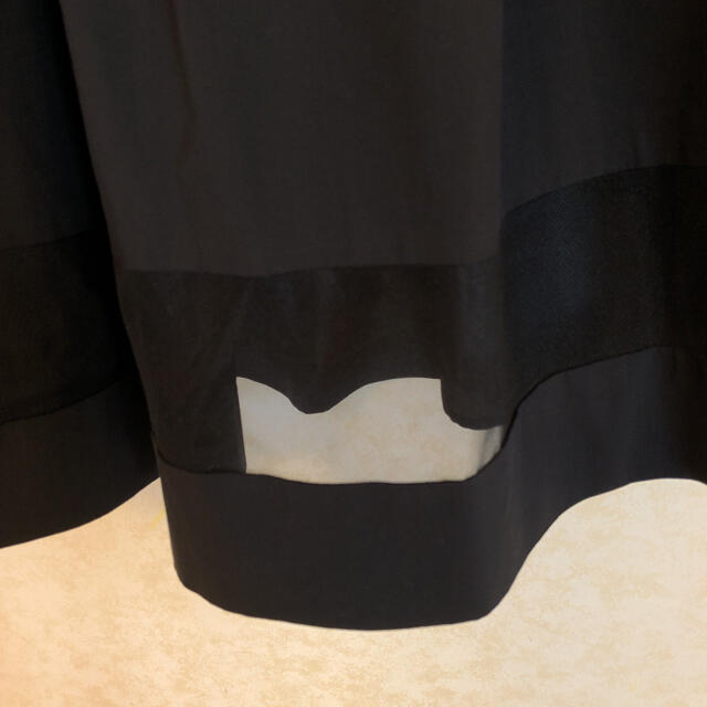 TO BE CHIC(トゥービーシック)の【ご専用】TOBECHIC 黒スカート 40 レディースのスカート(ひざ丈スカート)の商品写真