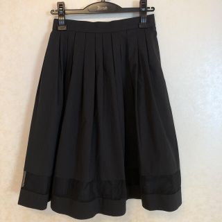 トゥービーシック(TO BE CHIC)の【ご専用】TOBECHIC 黒スカート 40(ひざ丈スカート)