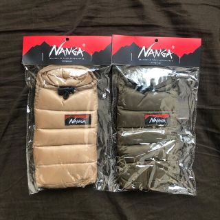 ナンガ(NANGA)の新品未使用　正規品　NANGA ミニスリーピングバッグ　セット　カーキ　ベージュ(その他)