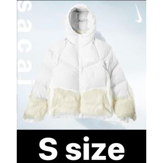 Nike Sacai Fur ファー S Size White 白