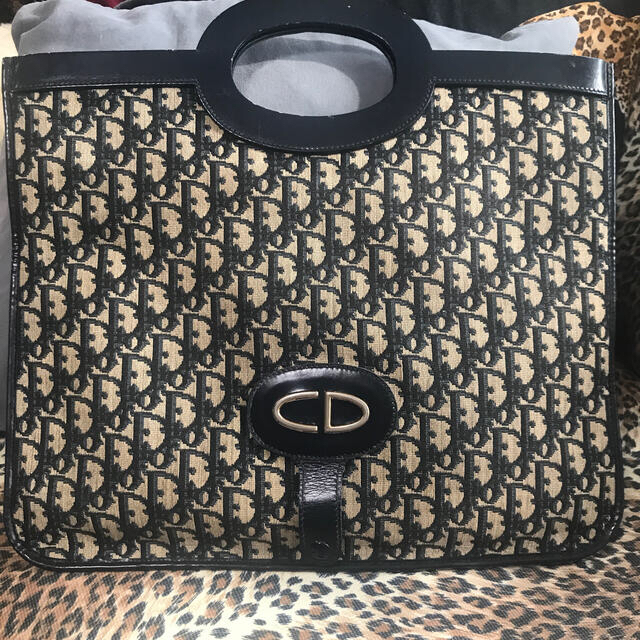 Christian Dior trotter clutch bag