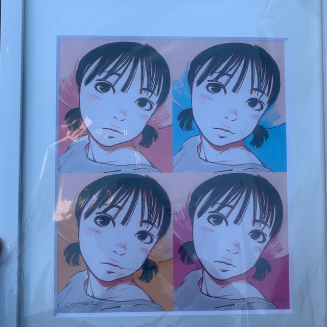 専用　2枚セット古塔つみ 版画　サイン入り 複製原画　COLORGIRL