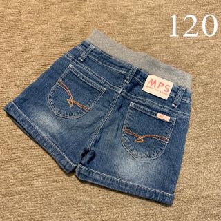 エムピーエス(MPS)の【MPS】女の子　120 デニム　ショートパンツ(パンツ/スパッツ)