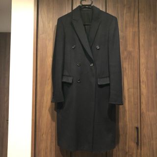 安値 美品 allsaints オールセインツ ダブルチェスターコート