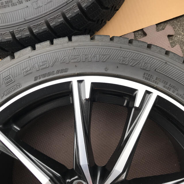 Goodyear(グッドイヤー)のケンケン様 専用です‼︎  215/45R17 タイヤ アルミホイールセット  自動車/バイクの自動車(タイヤ・ホイールセット)の商品写真