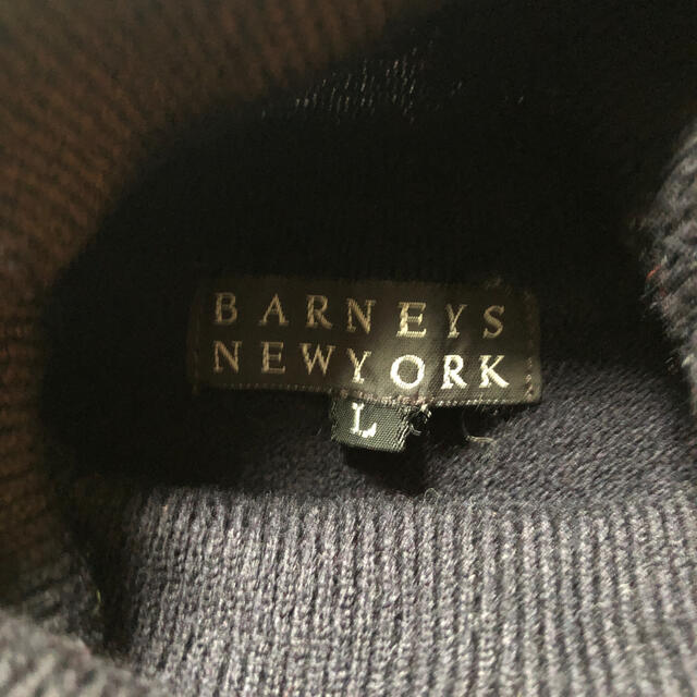 BARNEYS NEW YORK(バーニーズニューヨーク)のBARNEYS NY WOOL100%タートルネックセーター メンズのトップス(ニット/セーター)の商品写真