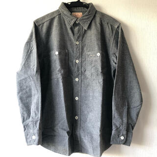 BONCOURA(ボンクラ)/グレーフランネルワークシャツ 36(シャツ)