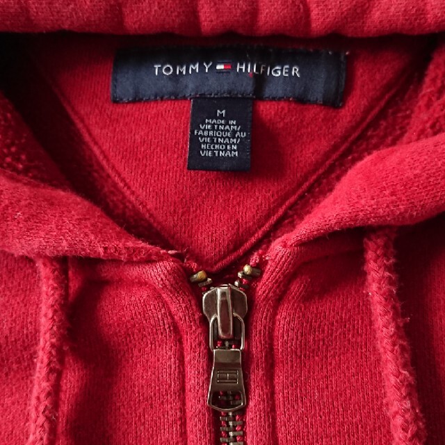 TOMMY HILFIGER(トミーヒルフィガー)のTOMMY HILFIGER トミーヒルフィガー ジップアップ パーカー M メンズのトップス(パーカー)の商品写真