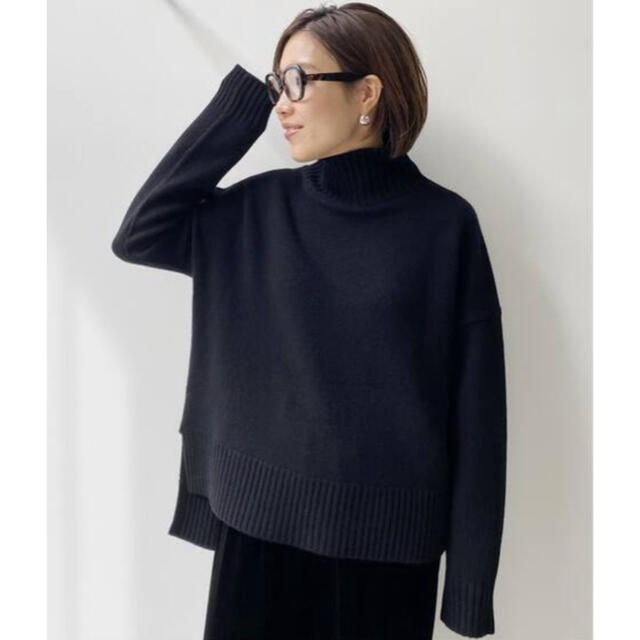 L'Appartement DEUXIEME CLASSE(アパルトモンドゥーズィエムクラス)のタグ付き新品⭐️L'Appartement Back Long T/N Knit レディースのトップス(ニット/セーター)の商品写真