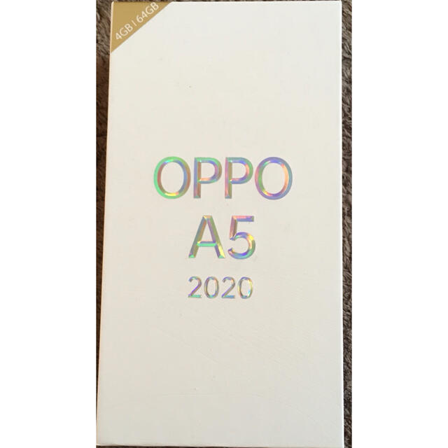 新品未使用】 OPPO A5 2020 ブルー SIMフリー 名作 8960円