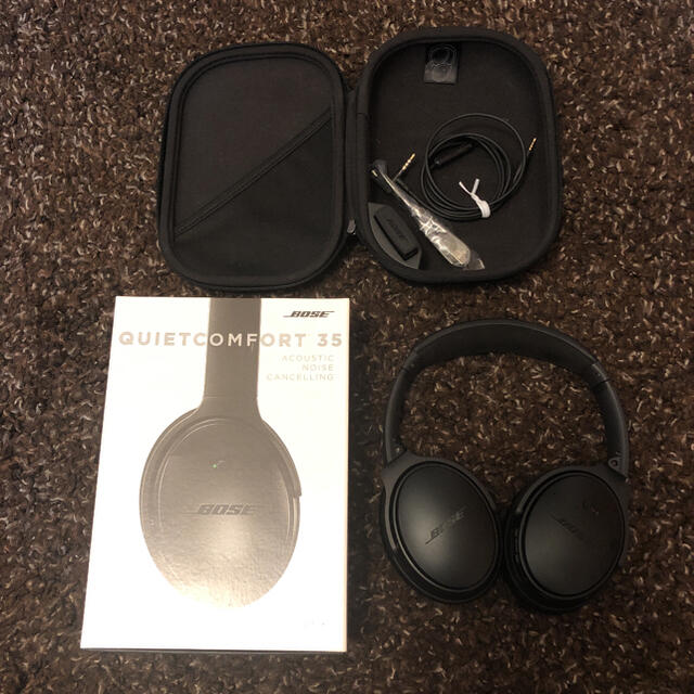 Bose QuietComfort 35 wireless ブラックオーディオ機器