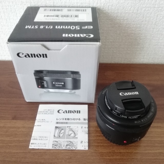 ★美品★Canon EF 50mm f/1.8 STM キャノンマウント 単焦点 3