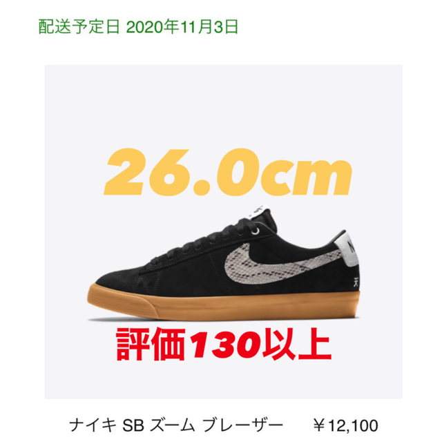 WACKO MARIA× NIKE SB BLAZER LOW