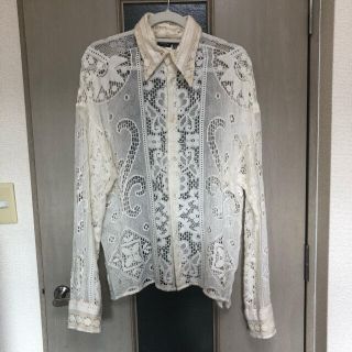 ドルチェアンドガッバーナ(DOLCE&GABBANA)のドルガバ　シャツ　シースルー　レディースにも(シャツ)